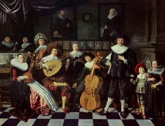 Familie laver musik